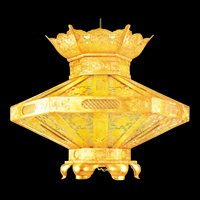 六角菱灯籠150cm(5尺)